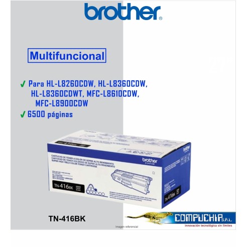 TONER BROTHER TN-416BK