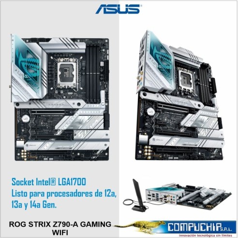 Motherboard ASUS ROG STRIX Z790-A GAMING WIFI, Chipset Intel Z790, LGA1700, ATX