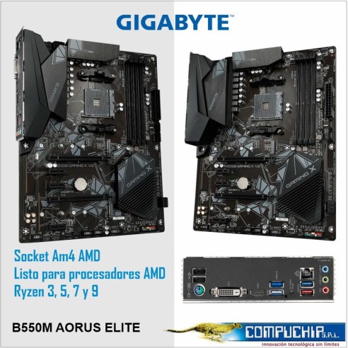 Motherboard Gigabyte B550 GAMING X V2 (rev. 1.0), Chipset AMD B550, Socket AMD AM4, ATX