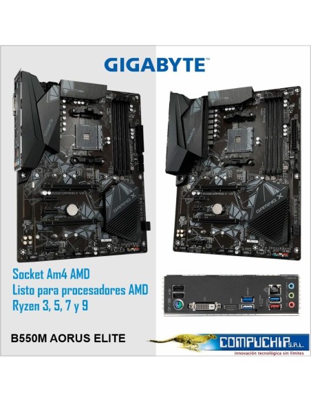 Motherboard Gigabyte B550 GAMING X V2 (rev. 1.0), Chipset AMD B550, Socket AMD AM4, ATX