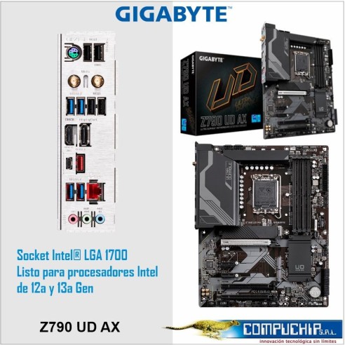 Motherboard Gigabyte Z790 UD AX (rev. 1.0) Chipset Intel Z790, LGA1700, ATX