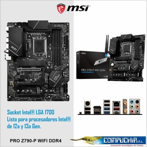 Motherboard MSI PRO Z790-P WIFI DDR4, Chipset Intel Z790, LGA1700, ATX