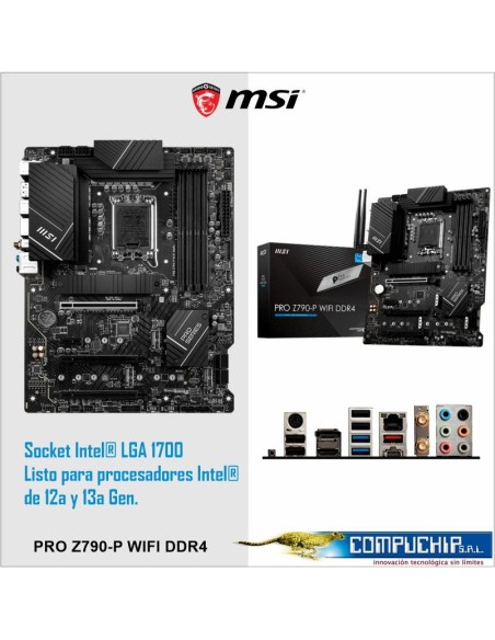 Motherboard MSI PRO Z790-P WIFI DDR4, Chipset Intel Z790, LGA1700, ATX