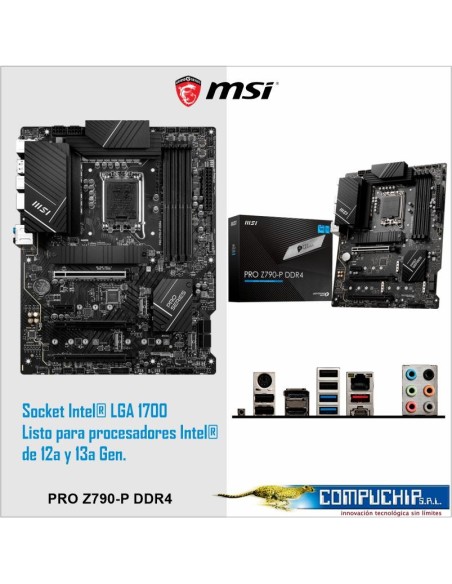 Motherboard MSI PRO Z790-P DDR4, Chipset Intel Z790, LGA1700, ATX