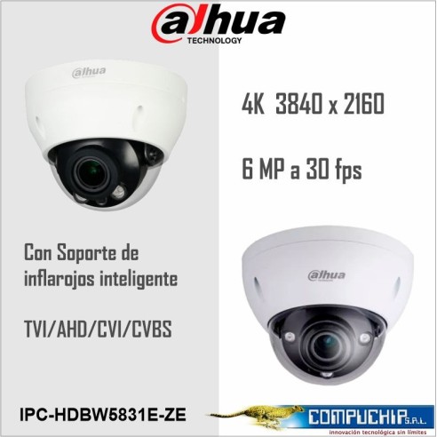 CAMARA  IP DAHUA TIPO DOMO  IPC-HDBW5831E-ZE
