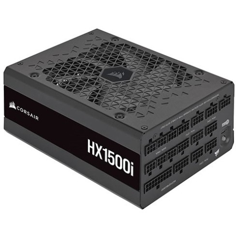 Fuente de alimentación HX1500i para PC de 1500 vatios, ATX, completamente modular y ultrasilenciosa (EU)