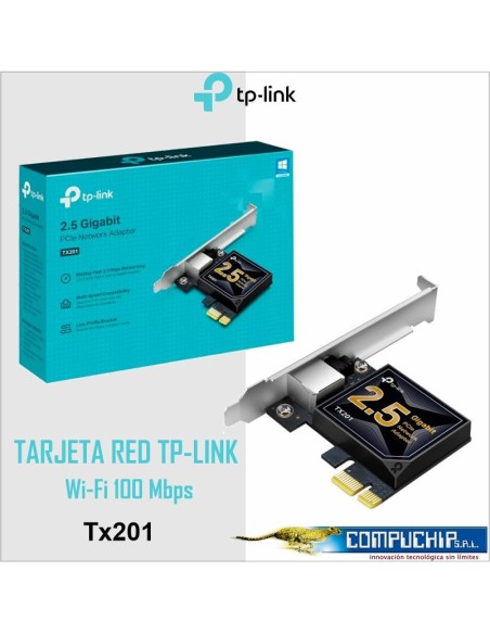 TARJETA DE RED TP-Link 2.5 Gigabit PCIe Network Adapter
