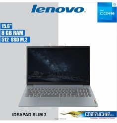 Notebook Lenovo IdeaPad Slim 3, 15.6" FHD TN, Core i5-1335U 1.3/4.6GHz 8GB LPDDR5-4800MHz