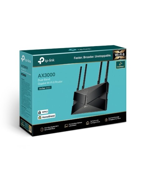 ARCHER AX53 TP-Link Router Wi-Fi 6 / AX3000 Dual Band