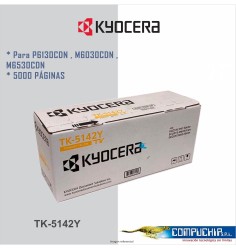 TONER KYOCERA TK-5142Y YELLOW
