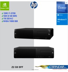 Workstation HP Z2 G9 SFF Core i7-13700 2.10/5.10GHz 32GB  DDR5-4800MHz UDIMM NECC