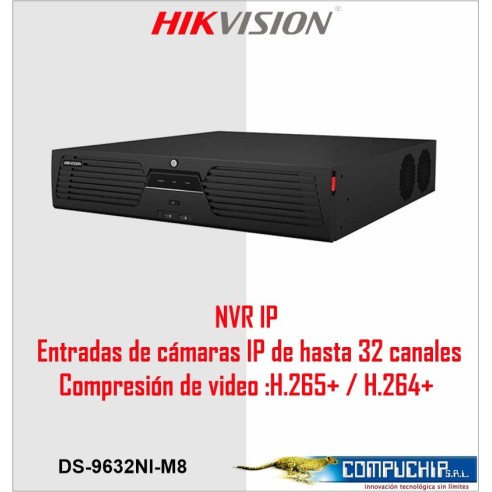 NVR 32CH HASTA 8HDD HDMI H264