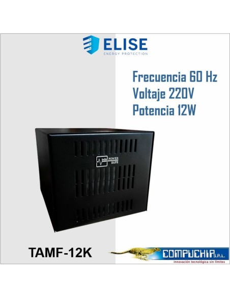 Transformador de aislamiento Elise TAMF-12K, Monofásico, 12kVA, 220V.
