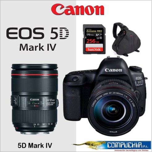 CAMARA 5D Mark IV 4k 24-105mm f/4L USM II