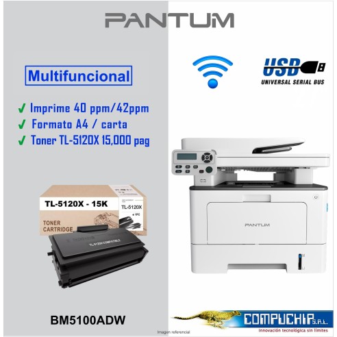 FOTOCOPIADORA PANTUM BM5100 Modelo: BM5100ADW