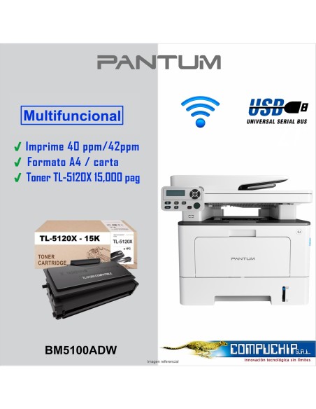 FOTOCOPIADORA PANTUM BM5100 Modelo: BM5100ADW