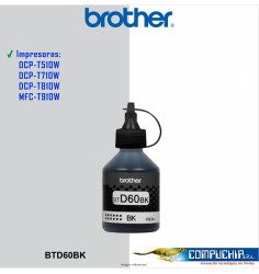 TINTA BROTHER BTD60BK BLACK DCP-T310/510W/710W