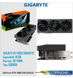 Tarjeta de video GIGABYTE GEFORCE RTX 4080 16GB GDDR6X 256 EAGLE