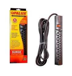 SUPRESOR DE PICOS 6 TOMAS 5M OPALUX 14-515AB-5M