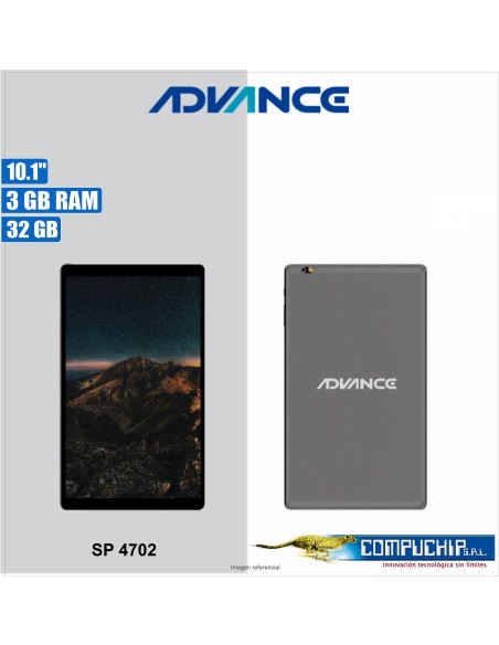 Tablet Advance SmartPad SP4702, 10.1" IPS 1280*800, 32GB, 3GB RAM, Android 9