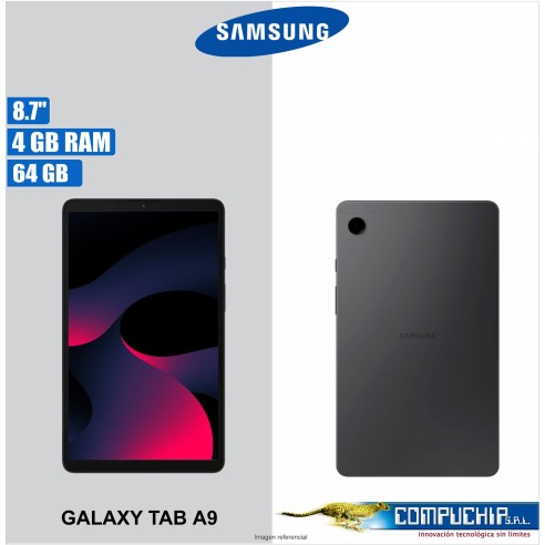 Tablet Samsung Galaxy Tab A9 (SM-X110NZAAL08) 8.7" 1340x800 (WXGA+) TFT