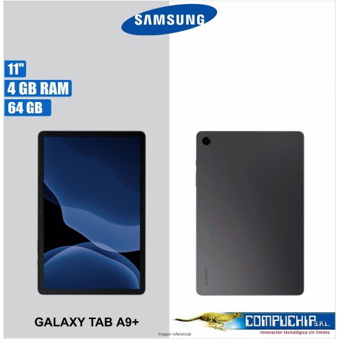 Tablet Samsung Galaxy Tab A9+ (Modelo SM-X210N), 11.0" (1920 x 1200) WUXGA, TFT