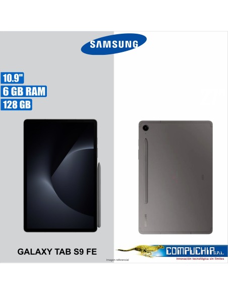 Tablet Samsung Galaxy Tab S9 FE (SM-X516BZAAPEO), 10.9" (2304x1440) WUXGA+ TFT, 90Hz, 5G