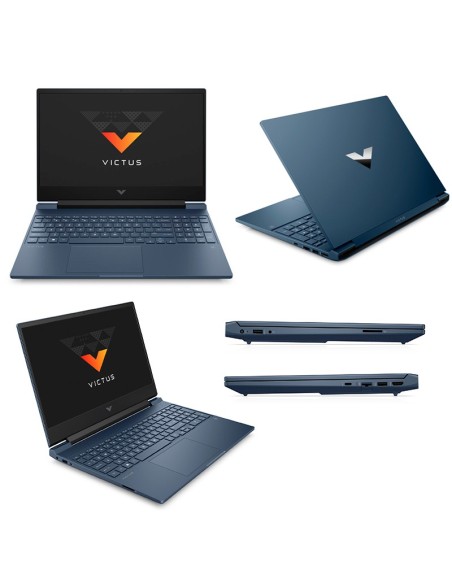 Notebook HP Victus Gaming 15-fa0000la 15.6" FHD IPS Core i5-12450H hasta 4.4GHz 16GB DDR4