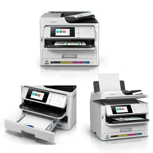 Multifuncional de tinta Epson WorkForce Pro WF-C5810, Imprime/Escanea/Copia/Fax/LAN/WiFi.