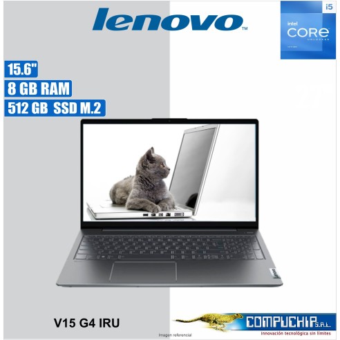 Notebook Lenovo V15 G4 IRU, 15.6" FHD TN, Core i5-13420H 2.1 / 4.6GHz, 8GB DDR4-3200MHz