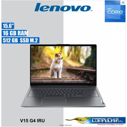 Notebook Lenovo V15 G4 IRU, 15.6" FHD TN, Core i5-13420H 2.1 / 4.6GHz, 16GB DDR4-3200MHz