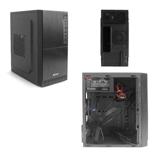 Case Teros TE-1028S, Mini Tower, 250W, USB 2.0/ USB 3.0, Audio HD