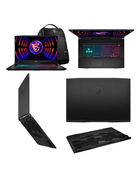 Notebook MSI Katana 17 B13VFK 17.3" FHD IPS Core i9-13900H hasta 5.40GHz 16GB DDR5-5200MHz