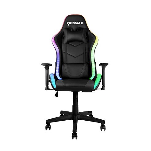 SILLA GAMER RAIDMAX DRAKON DK925BK ARGB NEGRO