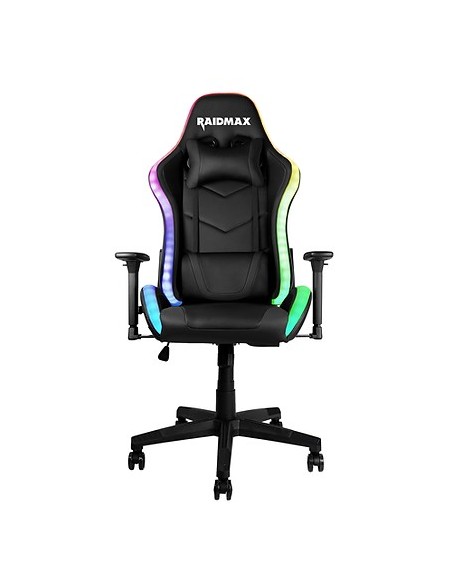 SILLA GAMER RAIDMAX DRAKON DK925BK ARGB NEGRO