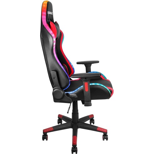 SILLA GAMER RAIDMAX DRAKON DK925RD ARGB ROJO