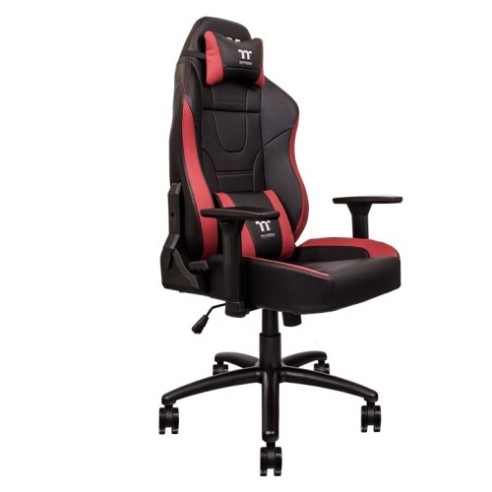 SILLA GAMING  THERMALTAKE U COMFORT(PVC) NEGRO-ROJO