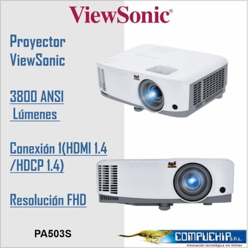 Proyector ViewSonic PA503S - Proyector DLP - 3D