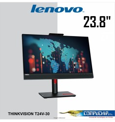 Monitor Lenovo ThinkVision T24v-30, 23.8" 1920x1080 WLED IPS HDMI/DP/VGA Color Raven Black
