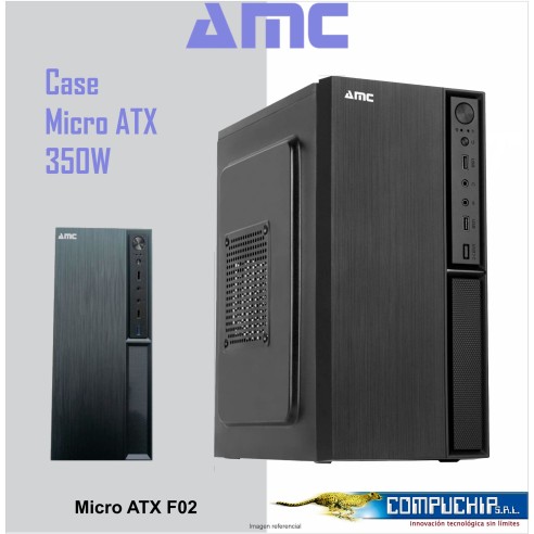 Case Gamer AMC F02 350W Fuente Real