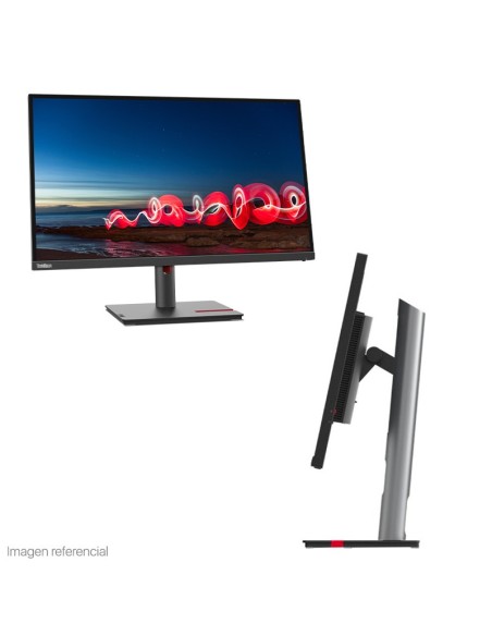 Monitor Lenovo ThinkVision T27i-30, 27" 1920x1080 WLED IPS HDMI/DP/VGA, Color Black