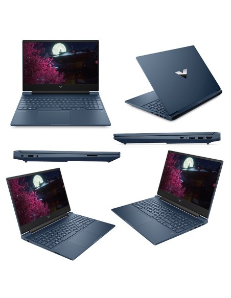 Notebook HP Victus Gaming 15-fa0021la 15.6" FHD IPS Core i5-12450H hasta 4.4GHz, 8GB DDR4