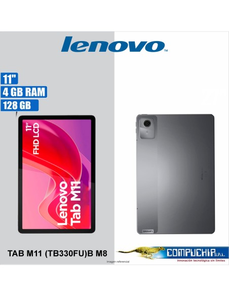 Tablet Lenovo Tab M11, 11" WUXGA (1920x1200) IPS (In-cell/10-point Multi-touch)