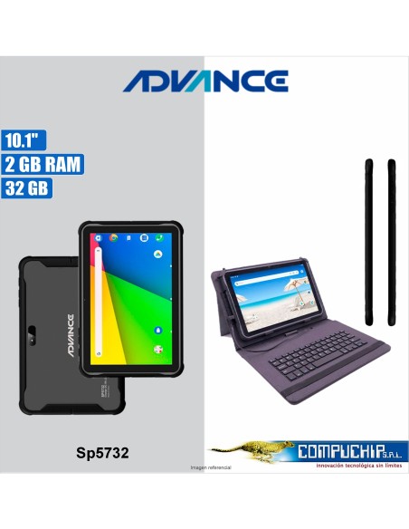 Tablet Advance SP5732 , 10.1" IPS 1920*1200, 32GB, 2GB RAM, Android 11 Go , Diseño IP62