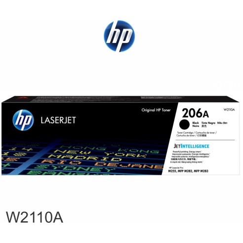 TONER HP W2110A 206A NEGRO ,1350 PAGINAS