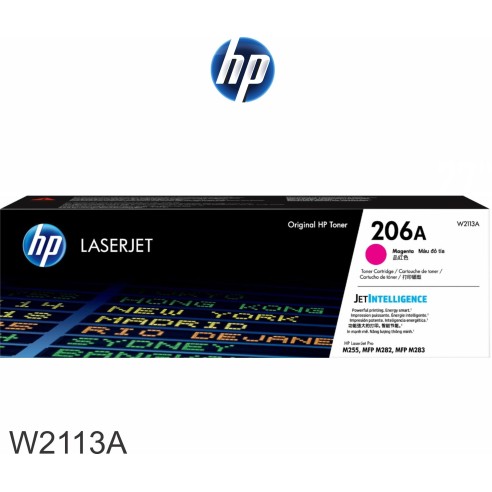TONER HP W2113A 206A MAGENTA ,1250 PAGINAS