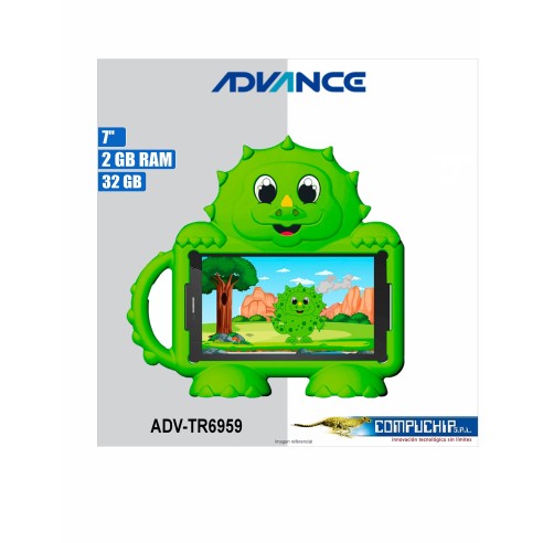 Tablet Advance Intro TR6959, 7" IPS 1024x600, Android 12 Go Edition , 32GB, 2GB RAM, Wi-Fi