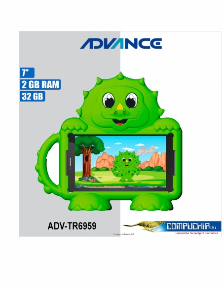 Tablet Advance Intro TR6959, 7" IPS 1024x600, Android 12 Go Edition , 32GB, 2GB RAM, Wi-Fi