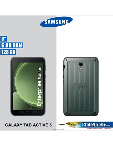 Tablet Samsung Galaxy Tab Active 5, 8.0" TFT WUXGA (1920x1200), 120Hz, SM-X306BZGAL08