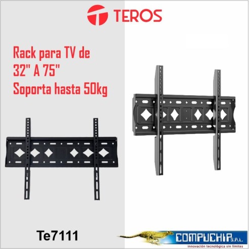 Rack TEROS TE-7111 para televisor de 32" a 75"